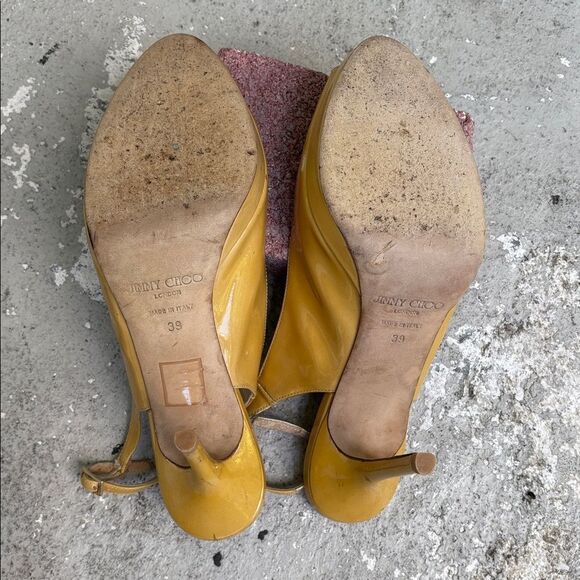 Jimmy Choo patent leather slingbacks - Picture 8 of 8